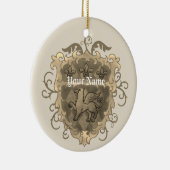 Décoration En Céramique Nom de famille Griffon (Droite)