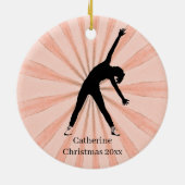 Décoration En Céramique Nom de l'exercice (Dos)