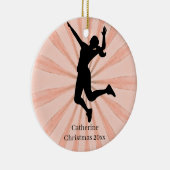 Décoration En Céramique Nom du volley-ball (Droite)