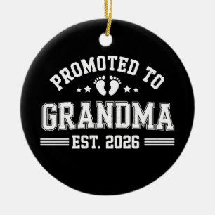 Décoration En Céramique Nommée Grand-mère dès 2026 Annonce de bébé