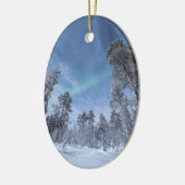 Décoration En Céramique Northern Lights Norvège (Gauche)