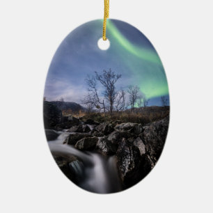 Décoration En Céramique Northern Lights Norvège