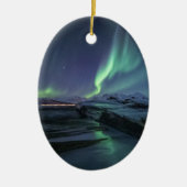 Décoration En Céramique Northern Lights Norvège (Devant)