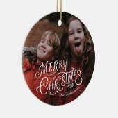 Décoration En Céramique Nostalgie festive Joyeux Noël (Droite)