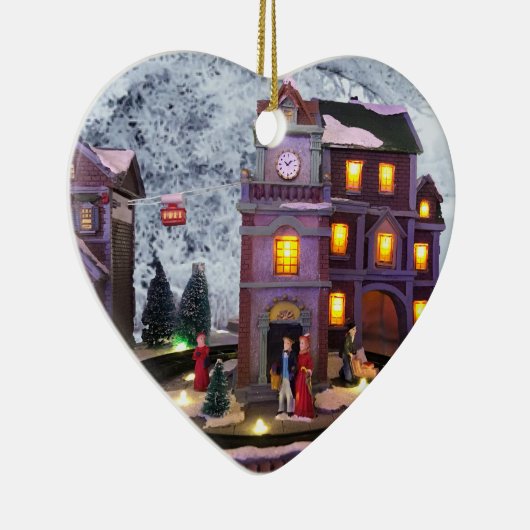 Décoration En Céramique Nostalgique Village ancien (Droite)