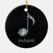 Décoration En Céramique Note Diamants (Devant)