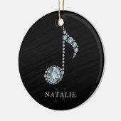 Décoration En Céramique Note Diamants (Gauche)