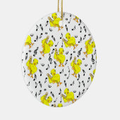 Décoration En Céramique Notes de musique Trombone Chick (Droite)