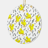 Décoration En Céramique Notes de musique Trombone Chick (Gauche)