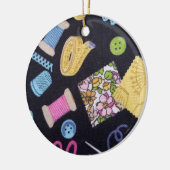 Décoration En Céramique Notions de couture (Gauche)