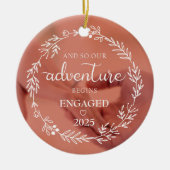 Décoration En Céramique Notre aventure commence donc à s'engager 2025 (Devant)