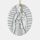 Décoration En Céramique notre dame de guadalupe (Droite)