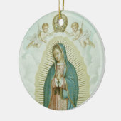 Décoration En Céramique Notre Dame de la Guadalupe (Gauche)