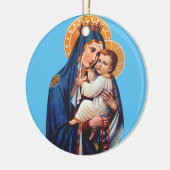 Décoration En Céramique Notre-Dame du Mont Carmel (Gauche)