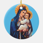Décoration En Céramique Notre-Dame du Mont Carmel (Dos)