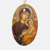 Décoration En Céramique Notre mère de l'aide perpétuelle (Gauche)