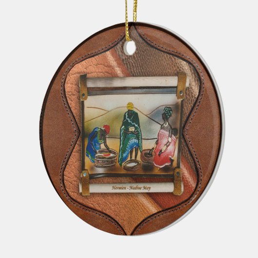 Décoration En Céramique Notre nation arc-en-ciel (Gauche)