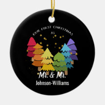 Notre premier Noël en tant que Monsieur. & M. Rain