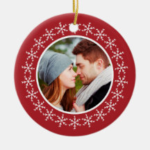 Notre premier Noël en tant qu'Ornement de Mme Snow