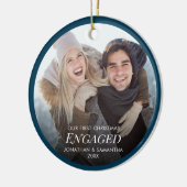 Décoration En Céramique Notre première photo de Noël engagée (Gauche)