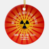 Décoration En Céramique Nous aimons la façon dont vous rayonnez (Devant)