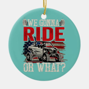 Décoration En Céramique Nous Allons Faire Le Tour Ou De Ce Côté SXS UTV US