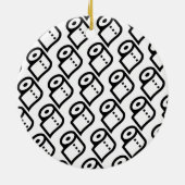 Décoration En Céramique Nous avons survécu 2020 papier toilette (Dos)