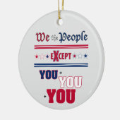 Décoration En Céramique Nous le peuple (Gauche)