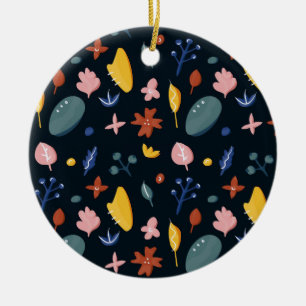 Décoration En Céramique Nouveau cadeau maison Floral Abstrait sans coutu