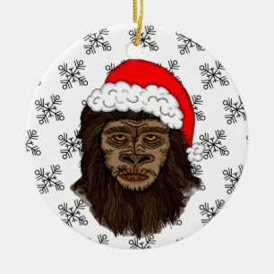 Décoration En Céramique Nouvel An légendaire de Noël et de Squatchy