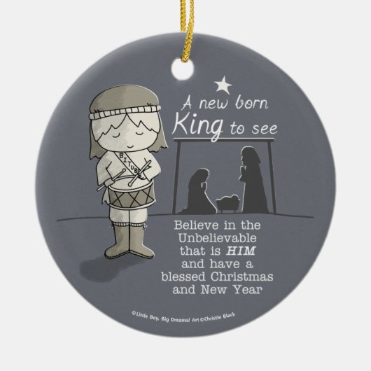 Décoration En Céramique Nouvel enfant roi (Devant)