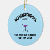 Décoration En Céramique Novinophobie Verre vide (Gauche)