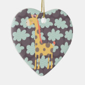 Décoration En Céramique Nuages et girafes (Droite)