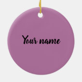 Décoration En Céramique Nuages mignons, coeurs et gouttes de pluie (Dos)