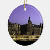 Décoration En Céramique Nuit dans l'aquarelle de Paris (Gauche)