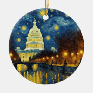 Décoration En Céramique Nuit étoilée personnalisée à Washington DC