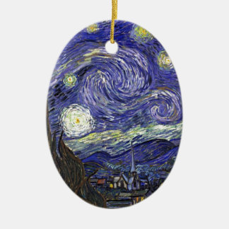 Décoration En Céramique Nuit étoilée, Vincent Van Gogh.