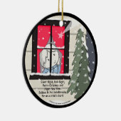 Décoration En Céramique Nuit silencieuse, Nuit Sainte (Droite)