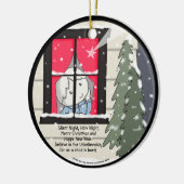 Décoration En Céramique Nuit silencieuse, Nuit Sainte (Gauche)