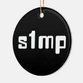 Décoration En Céramique Numéro Un Simp (Gauche)