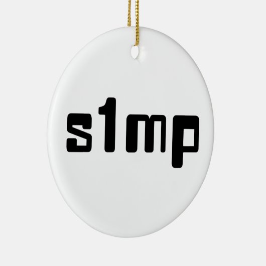 Décoration En Céramique Numéro Un Simp (Droite)