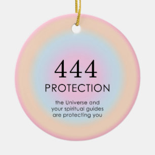 Décoration En Céramique Numérologie moderne des anges Aura 444