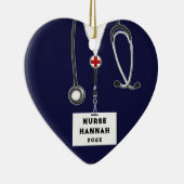 Décoration En Céramique Nurse Christmas Collectif (Droite)