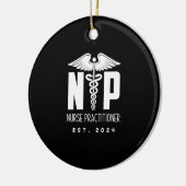 Décoration En Céramique Nurse Praticien EST 2024 (Gauche)