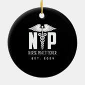 Décoration En Céramique Nurse Praticien EST 2024 (Dos)