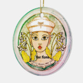 Décoration En Céramique Nurse voice (Gauche)