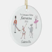 Décoration En Céramique Nutcracker Keepsaké Ornament (personnalisé) (Droite)