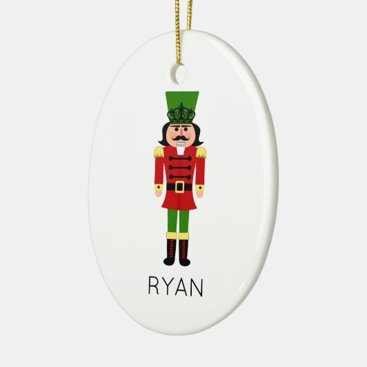 Décoration En Céramique Nutcracker Noël NOM DE FÊTE Classique (Gauche)