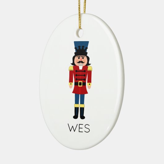 Décoration En Céramique Nutcracker Noël NOM DE FÊTE Classique (Gauche)