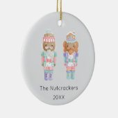 Décoration En Céramique Nutcracker Photo de Noël (Droite)